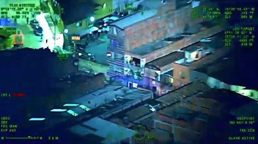 La Policía, el Ejército y la Secretaría de Seguridad de Medellín hicieron una redada conjunta en Belén y Guayabal contra el tráfico de drogas. FOTO: Cortesía Secretaría de Seguridad