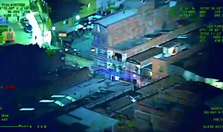 La Policía, el Ejército y la Secretaría de Seguridad de Medellín hicieron una redada conjunta en Belén y Guayabal contra el tráfico de drogas. FOTO: Cortesía Secretaría de Seguridad