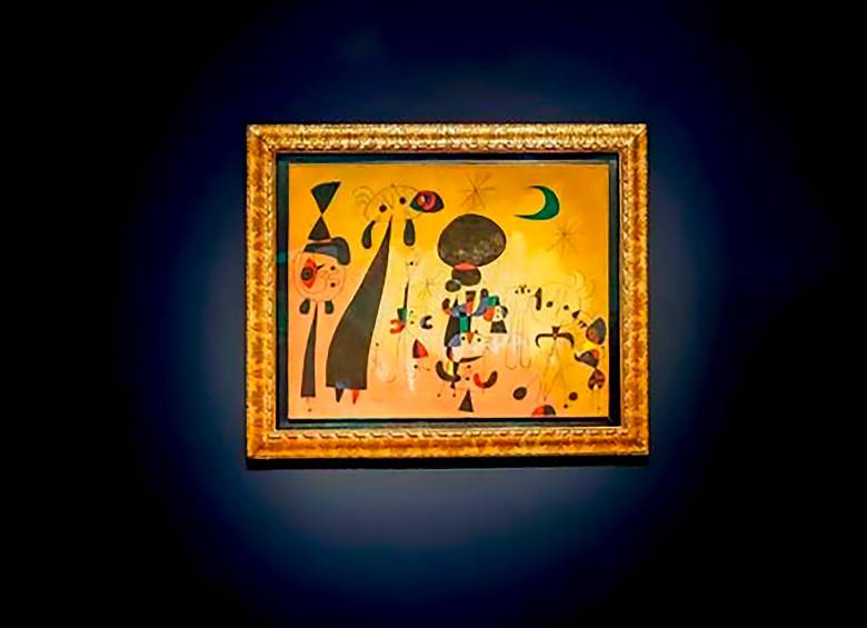 Un cuadro de Joan Miró fue vendido por 20.7 millones de euros
