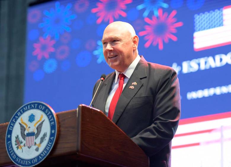 McNamara instó a que haya “pasos concretos” para revertir la tendencia negativa actual en la relación bilateral y evitar una escalada que perjudique los intereses de ambos países, “especialmente los de Colombia”. FOTO: X @USEmbassyBogota