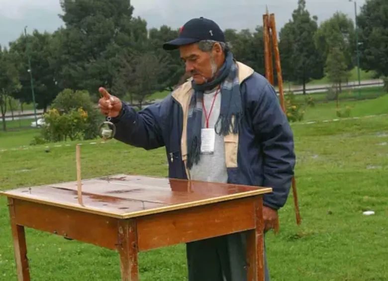 Jorge Elías González fue conocido como el hombre que podía controlar el clima. FOTO: Colprensa.