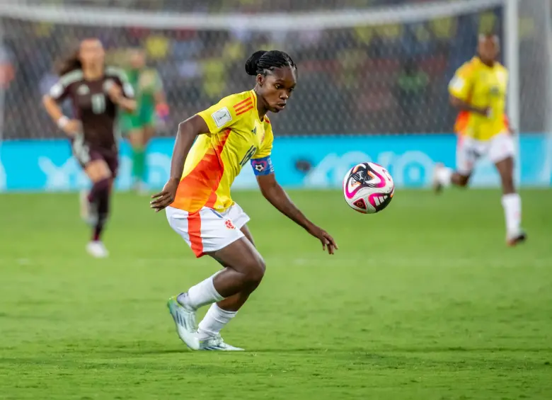 Linda Caicedo es la goleadora de la Selección Colombia en la Copa América femenina con 3 tantos. FOTO Juan Antonio Sánchez