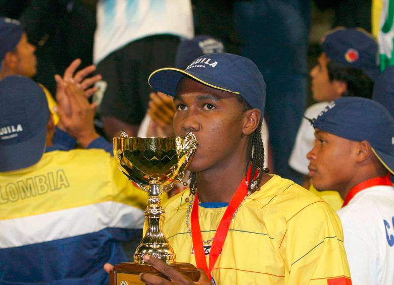 En 2005, Hugo Rodallega marcó once goles en el Sudamericano Sub-20, un récord histórico que nadie ha igualado. FOTO Colprensa 