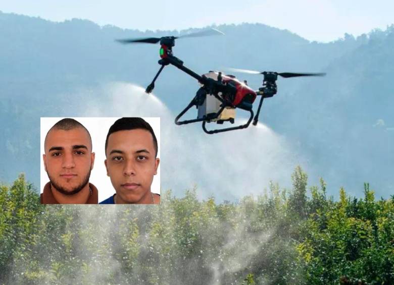 Yoneyder Correa Gómez, de 23 años, y Tomás Quintero Tamayo, de 24 años. Foto: redes
