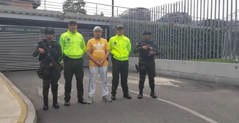 Julián Jiménez Monsalve (“Julián Machete”) fue capturado en 2019 en Rep. Dominicana. El año pasado salió de la cárcel. FOTO cortesía policía