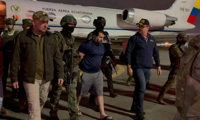 Alias Fito fue capturado el pasado 25 de junio en Ecuador. FOTO CORTESÍA