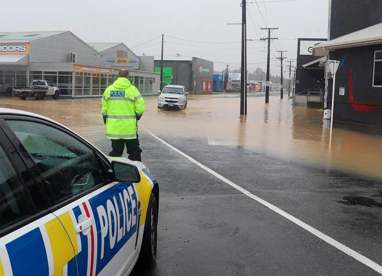 El Gobierno neozelandés declaró emergencia nacional por las graves afectaciones que dejó el ciclón Gabrielle. FOTO: EFE