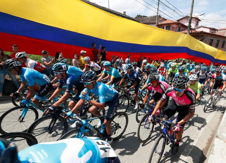 Grandes figuras del lote nacional e internacional se reencontrarán en la cuarta edición del Tour Colombia. FOTO MANUEL SALDARRIAGA