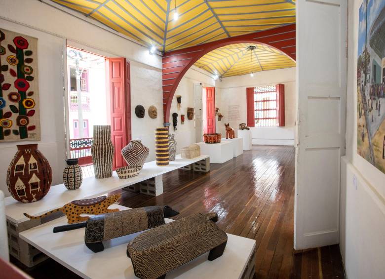 Este es el interior del Museo Maja, en Jericó, Antioquia.