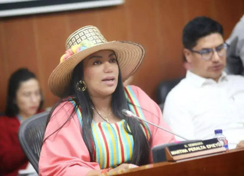 La senadora Martha Peralta. Foto: Congreso
