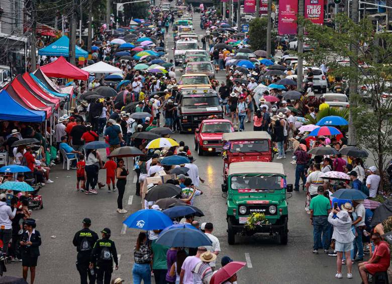 Uno de los desfiles para los que está sorteando boletas la Alcaldía de Medellín es el de Autos Clásicos y Antiguos, el cual está programado para el 7 de agosto. FOTO: EL COLOMBIANO.