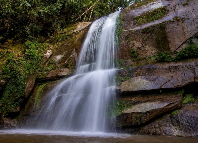 Cascadas naturales en el municipio de San Carlos, Antioquia. FOTO Juan Antonio Sánchez
