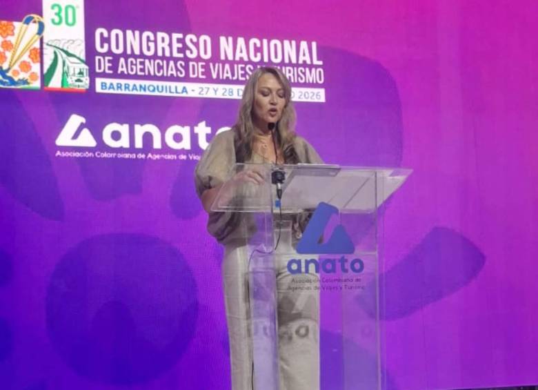 Paula Cortés Calle, presidenta de Anato, considera que la reactivación turística debe avanzar al mismo tiempo que la reconstrucción de las zonas afectadas. FOTO: EL COLOMBIANO