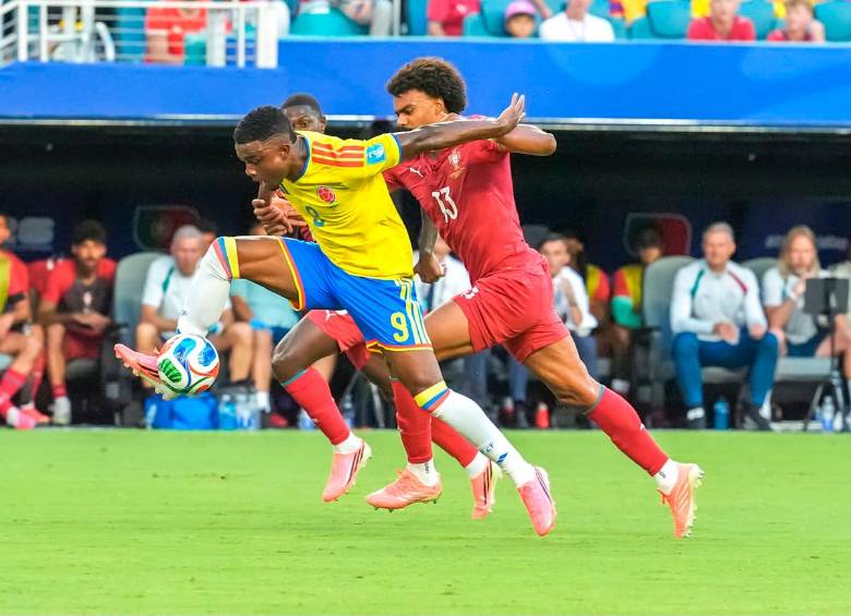 Jhon Córdoba sumaba tres partidos en el Mundial, dos como titular. FOTO JUAN ANTONIO SÁNCHEZ