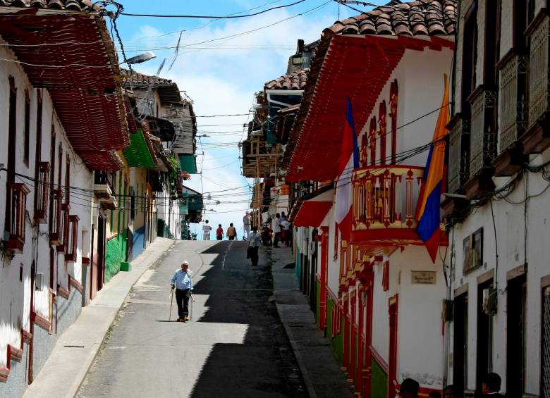 El municipio de Salamina (Caldas) es uno de los pueblos patrimoniales de Colombia. FOTO: JUAN ANTONIO SÁNCHEZ