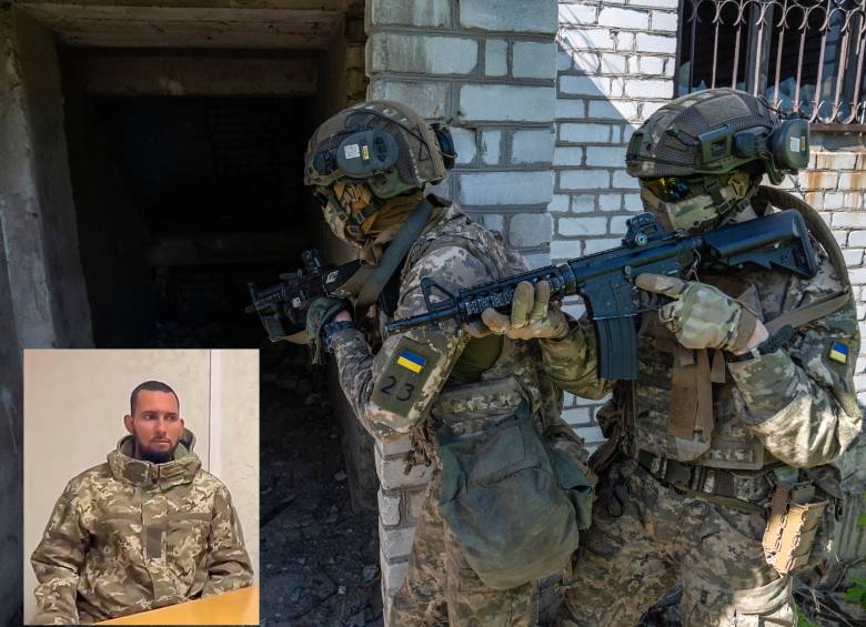 Rusia y los territorios que ocupa en el este de Ucrania considera a los extranjeros que combaten para Ucrania como mercenarios. FOTO: GETTY y Redes sociales