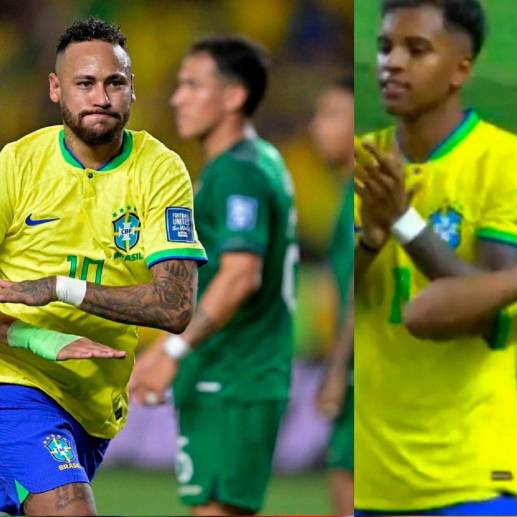 Neymar lleva 79 goles con la Selección Brasil y se convierte en el máximo goleador. FOTOS: GETTY Y CAPTURA DE PANTALLA
