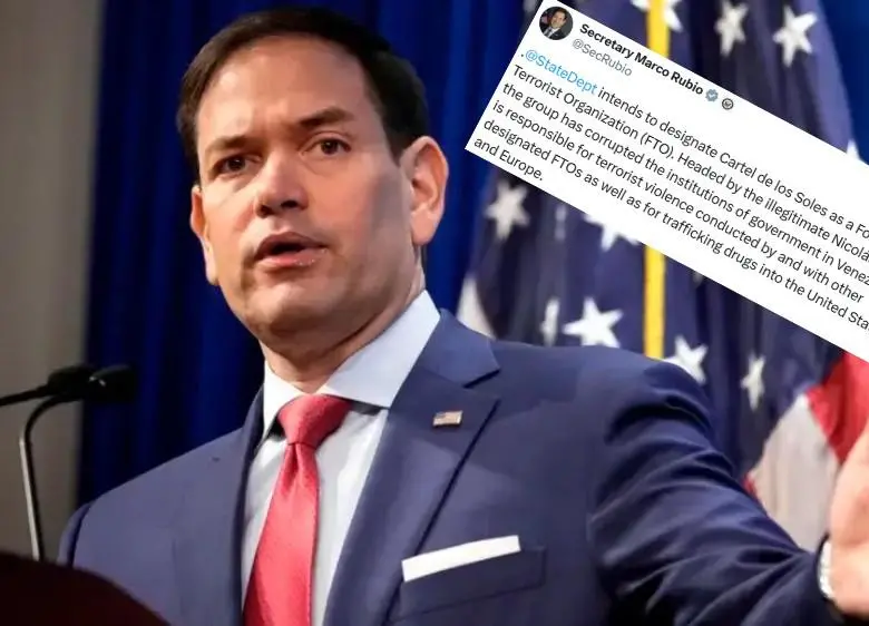 Marco Rubio, secretario de Estado de EE.UU. FOTO: Getty.