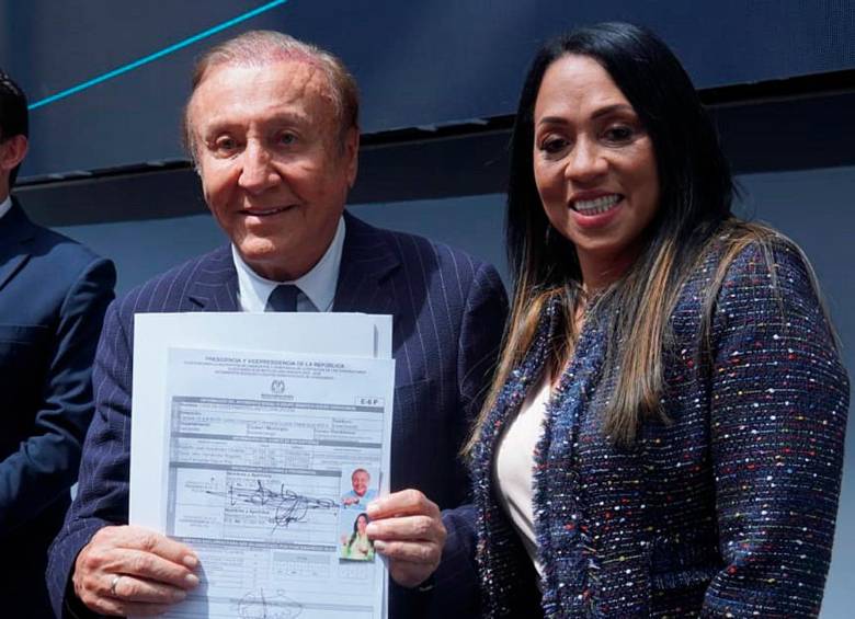 El candidato Rodolfo Hernández causó controversia al modificar algunas de sus propuestas tras pasar a la segunda vuelta de las elecciones. FOTO: EFE