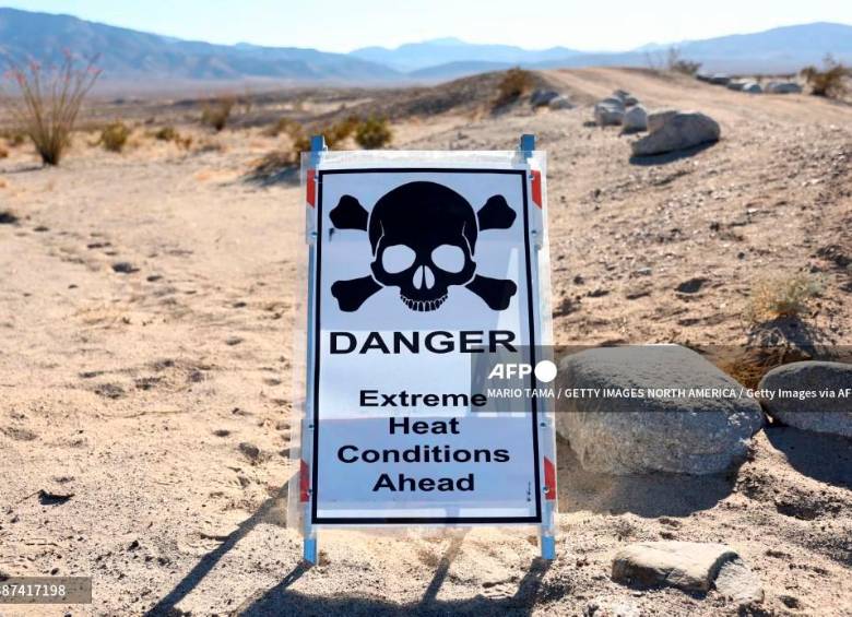 Un estudio encontró que el aumento de la temperatura es ahora responsable de un importante número de muertes en el mundo. Foto: AFP