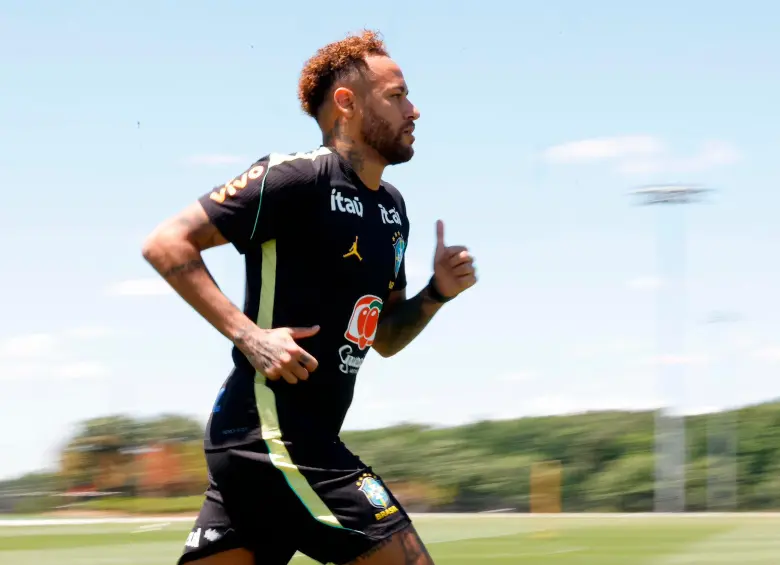 El delantero brasileño Neymar Júnior jugará su cuarta Copa del Mundo con la Selección de su país. Foto: tomada del x de @CBF_Futebol