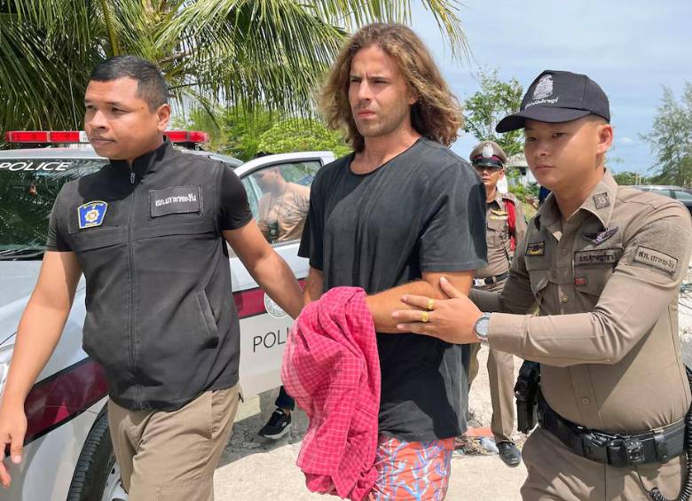 La defensa de Daniel Sancho había solicitado repetir el juicio y presentar nuevos testigos, pero el Tribunal de Apelaciones de Phuket rechazó el recurso. Foto: SOMKEAT RUKSAMAN/EFE