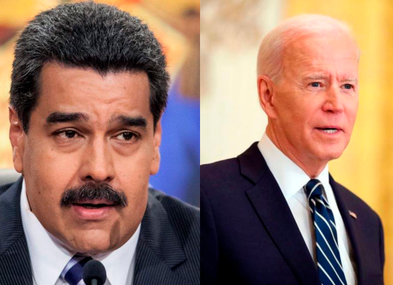 Joe Biden y Nicolás Maduro llevan en conversaciones desde hace varios meses. Fotos: EFE.
