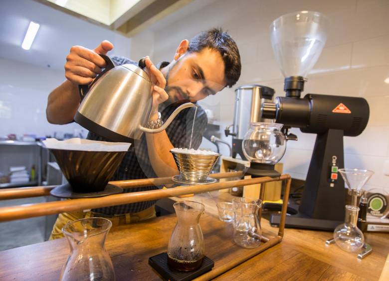 Abejorral busca impulsar las 16 marcas de café local que tiene actualmente, a través de la exención del cobro de industria y comercio para quienes comercialicen sus productos. FOTO Donaldo Zuluaga