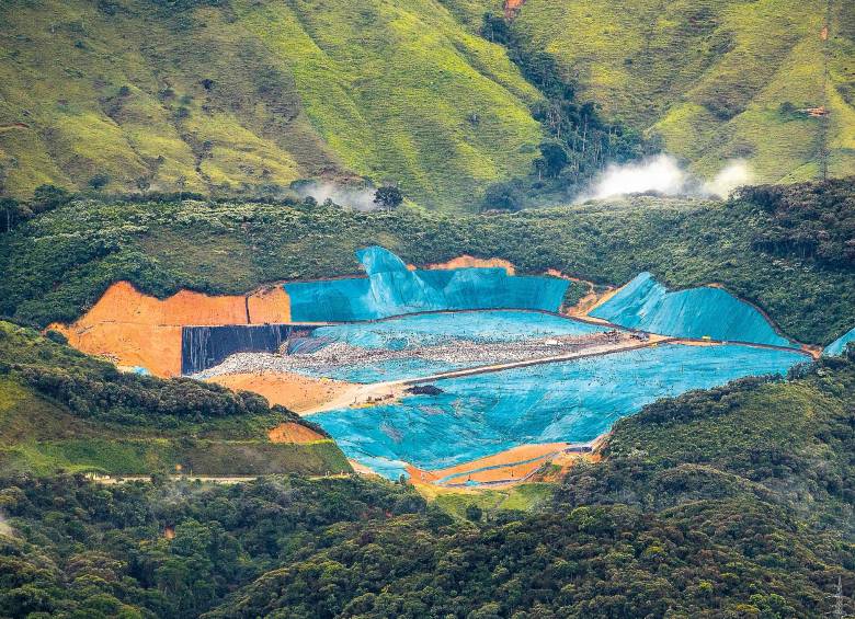 Hasta el momento, el relleno ha recibido tres modificaciones de la licencia ambiental. Espera recibir una nueva. FOTO Jaime Pérez
