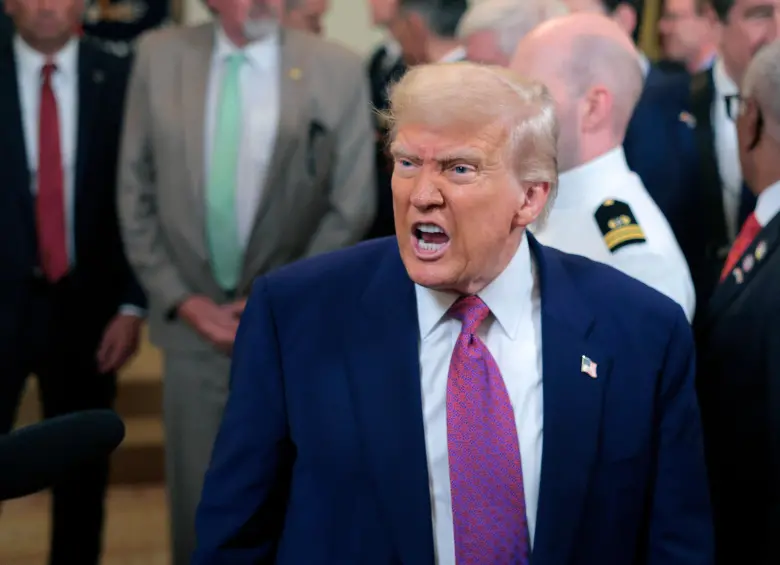 Donald Trump sigue de cerca el nuevo conflicto desatado en el Medio Oriente desde el pasado 13 de junio. FOTO: Getty