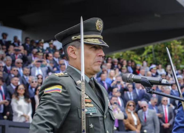 General Jesús Alejandro Barrera Peña, director de la Policía nombrado por el presidente Abelardo De la Espriella. Foto: Policía