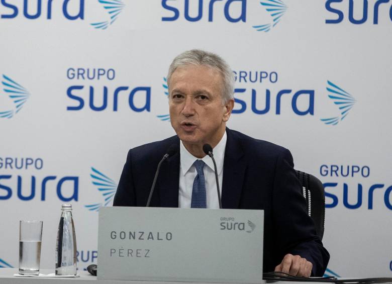 Gonzalo Pérez es el presidente de Grupo de Inversiones Suramericana (Grupo Sura). FOTO Camilo Suárez