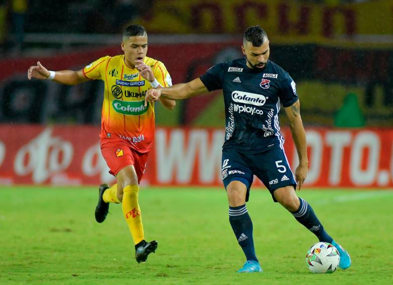 Independiente Medellín con su empate en Pereira llega a 22 puntos y se mantiene entre los ocho parcialmente clasificados en la tabla de posiciones. FOTO cortesía dimayor