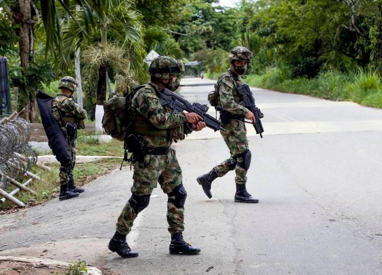 Colombia tiene desplegados en la frontera con Venezuela más de 7.000 comandos para combatir la criminalidad. FOTO: Cortesía