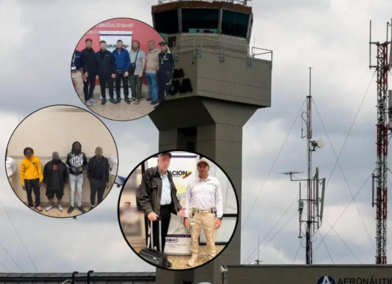 En solo una semana, 15 extranjeros provenientes de Estados Unidos fueron rechazados en las terminales aéreas colombianas. FOTO: Archivo El Colombiano / Jaime Pérez, Colprensa y Migración Colombia