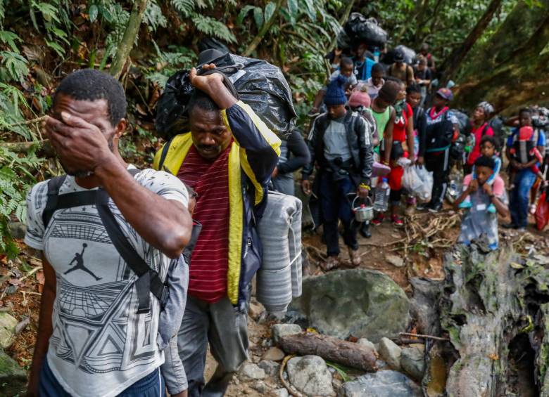 465 colombianos han cruzado el tapon del Darién en lo que va de 2023. FOTO MANUEL SALDARRIAGA 