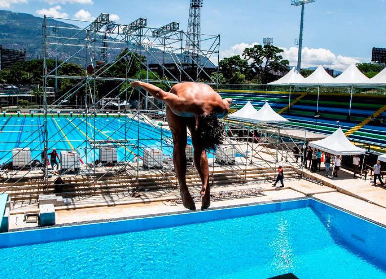 Desde enero comenzaron las remodelaciones de todas las piscinas del Complejo Acuático César Villa Zapata. FOTO: Julio César Herrera