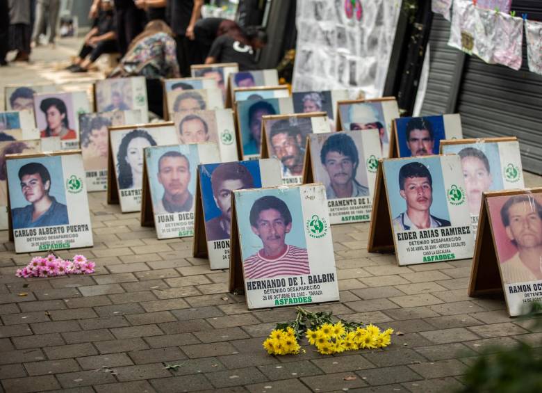En Medellín se han reportado 30.652 casos de desaparición forzada. Foto: Camilo Suárez. 