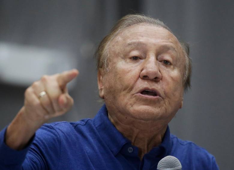 Rodolfo Hernández se enfrentará en la segunda vuelta, el 19 de junio próximo, a Gustavo Petro. FOTO: EFE