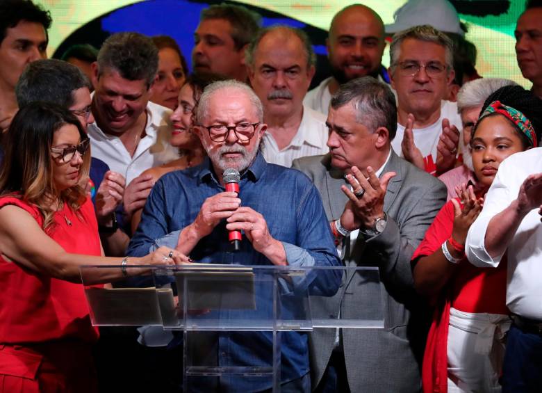 Lula da Silva, de 77 años, gobernará a Brasil por tercera vez. FOTO: AGENCIA EFE.