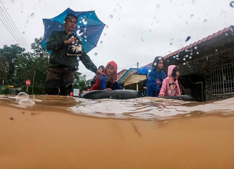 Las inundaciones son un problema común en Malasia, especialmente durante la temporada de lluvias que va de noviembre a marzo, Foto: Getty