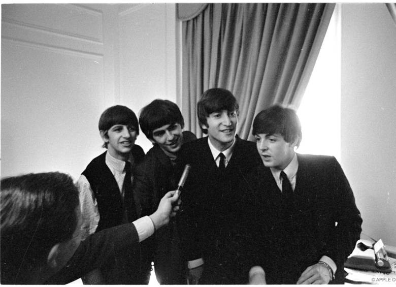 The Beatles en sus primeros años. FOTO Archivo EL COLOMBIANO
