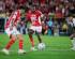 Hugo Rodallega lideró a Santa Fe en el duelo ante Vasco da Gama por el paso a los cuartos de final de la Copa Sudamericana. FOTO COLPRENSA