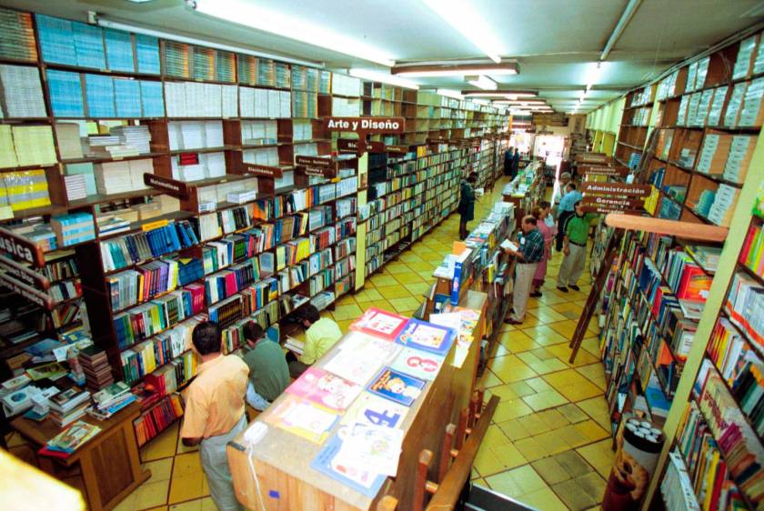 La Librería Continental fue una de las más importantes que tuvo la ciudad. Foto: Archivo