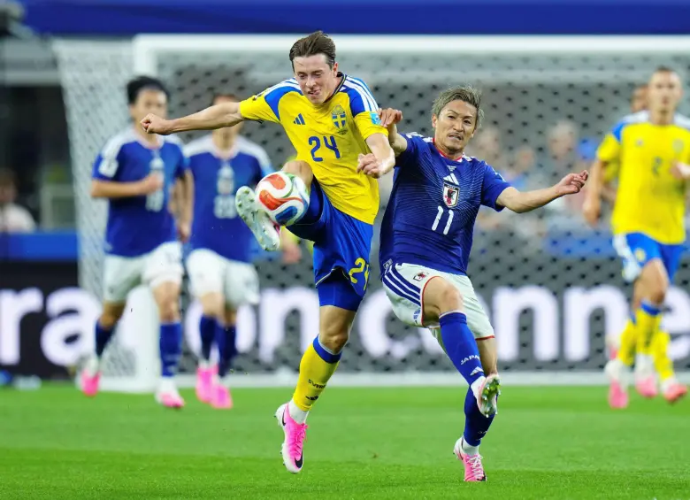 Suecos y japonenes repartieron puntos en el cierre del grupo F en el Mundial 2026. Foto: Xinhua