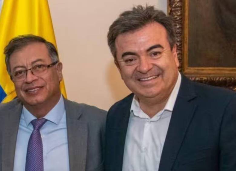 Cuando fue presidente Gustavo Petro nombró a Olmedo López como director de la UNGRD en abril de 2023. El mandatario defendió la designación al señalar que López venía de militar en la izquierda antioqueña. Foto: redes