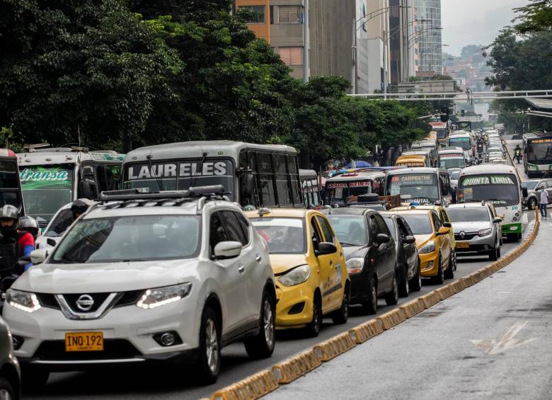 El pico y placa tiene función primordial evitar las congestiones vehiculares en la ciudad. FOTO CAMILO SUÁREZ