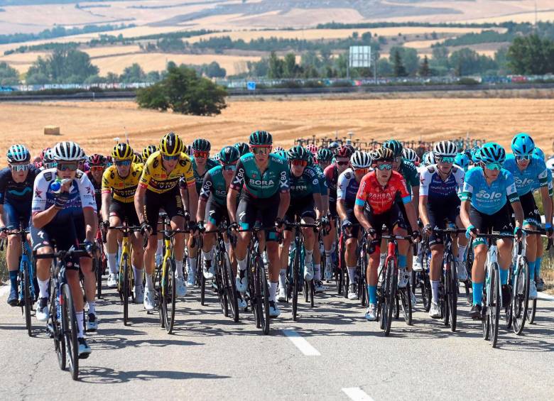 Este jueves, en la tercera jornada de la Vuelta a Burgos, se recorrerán 156 km entre Quintana Martín Galíndez y Villarcayo. FOTO: EFE