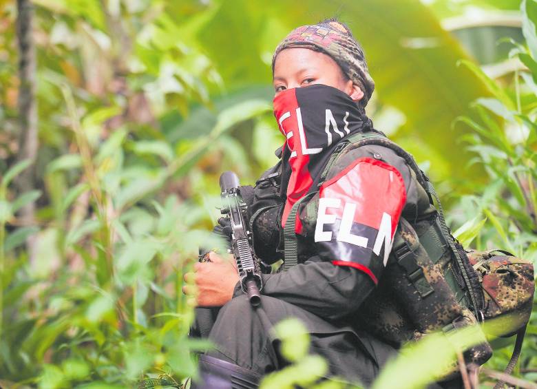 La guerrilla del Eln es uno de los grupo armados que opera en El Charco, Nariño. FOTO DANIEL MUÑOZ AFP