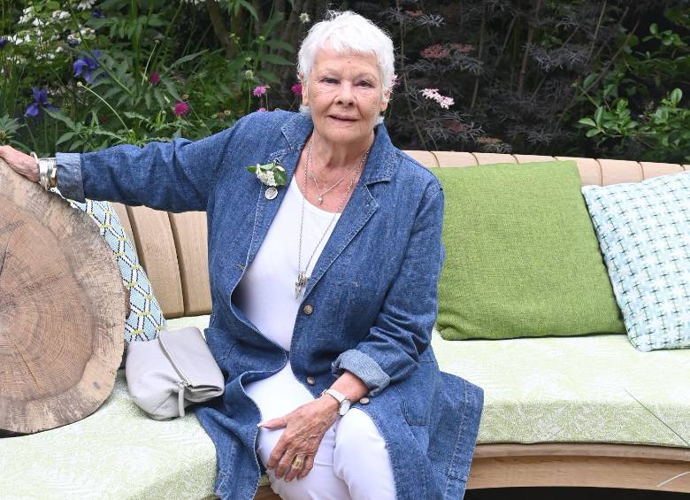La actriz británica Judi Dench, de 91 años, ganó el Óscar en 1999 por Shakespeare apasionado. FOTO: Getty